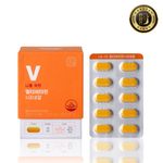 NH NongHyup HANSAMIN Multivitamin & Mineral (60Tablets) – 23 Nutrients for Energy, Immunity, Bone & Eye Health with Ideal Calcium-Magnesium 2:1 Ratio _ Made in Korea